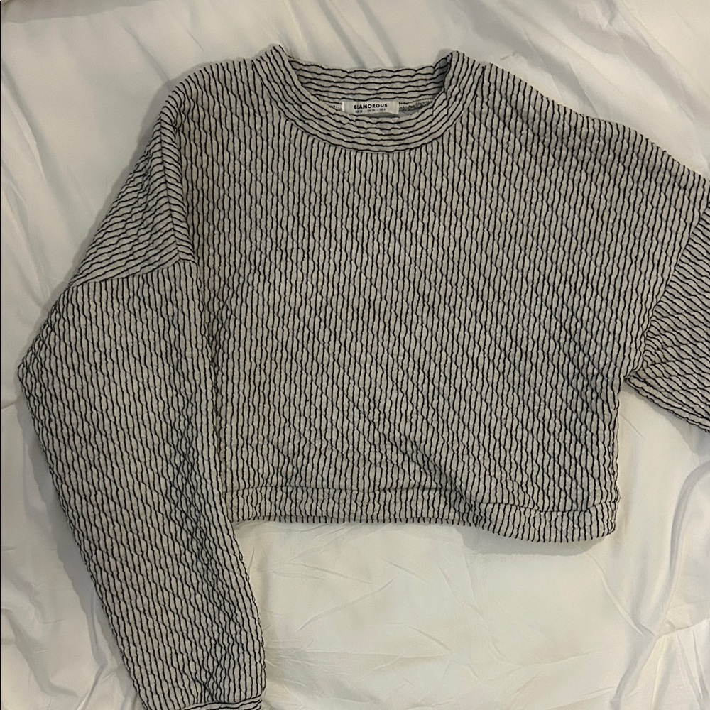 Black and White Sweater